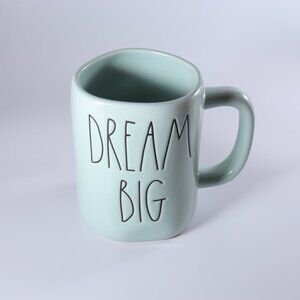Rae Dunn Artisan Collection by Magenta Dream Big Mint Green Coffee Mug Oversized